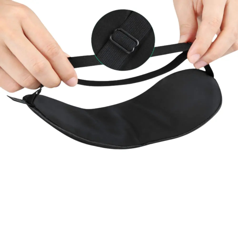 Masque de Sommeil en Soie de Mûrier BandeauZen