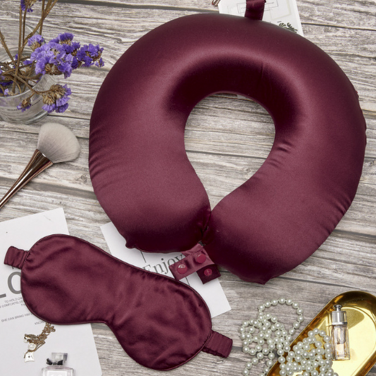 Ensemble de Voyage en Soie Bandeauzen