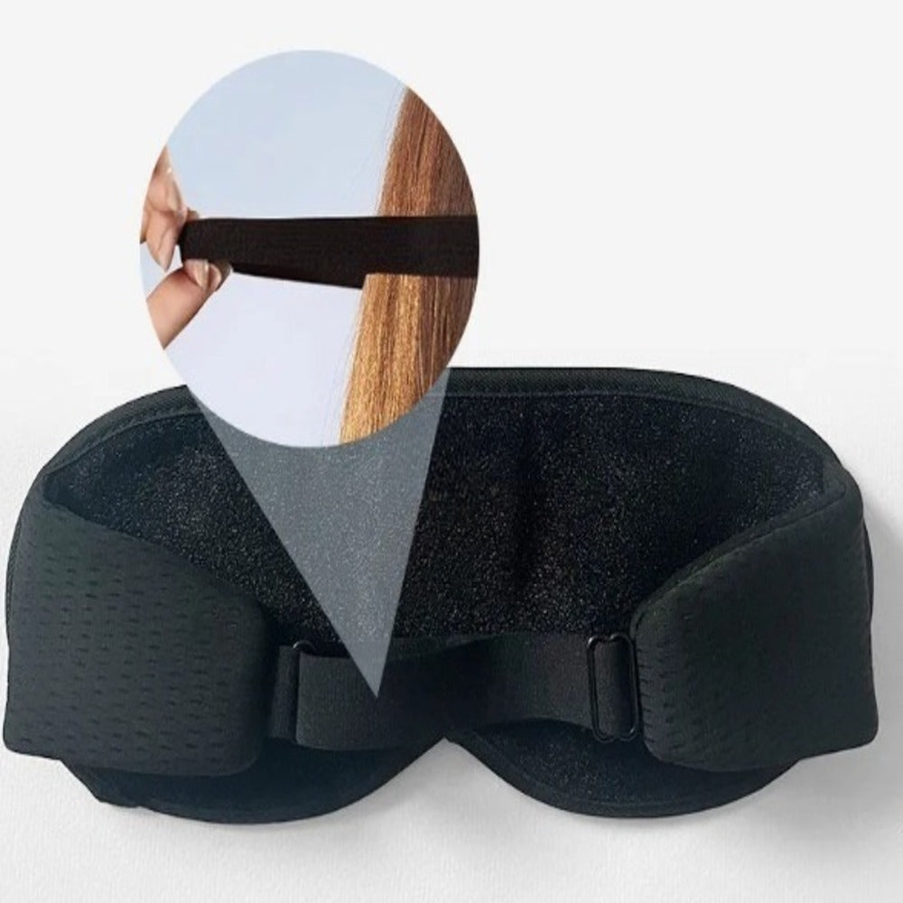 Masque de sommeil 3D Bluetooth - Forme profilé Bandeauzen