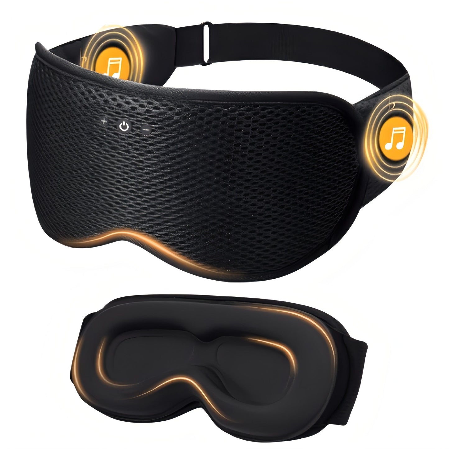 Masque de sommeil 3D Bluetooth - Forme profilé Bandeauzen