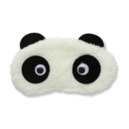 Masque de Nuit Panda Blanc Bandeauzen