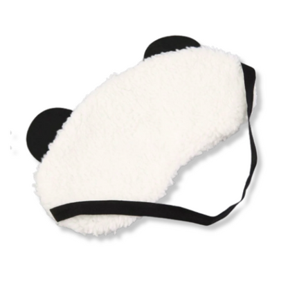 Masque de Nuit Panda Blanc Bandeauzen