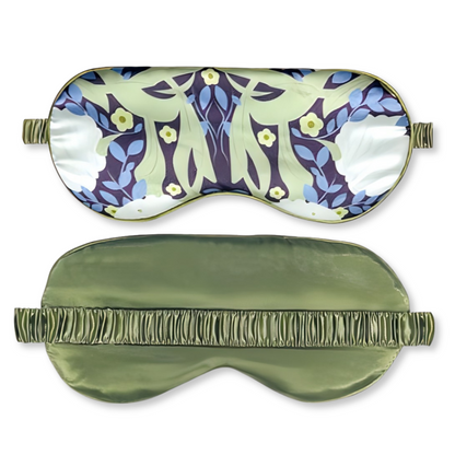 Masque de Sommeil en Satin à Motifs Bandeauzen