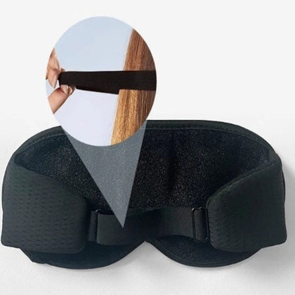 Masque de sommeil 3D Bluetooth - Forme profilé Bandeauzen